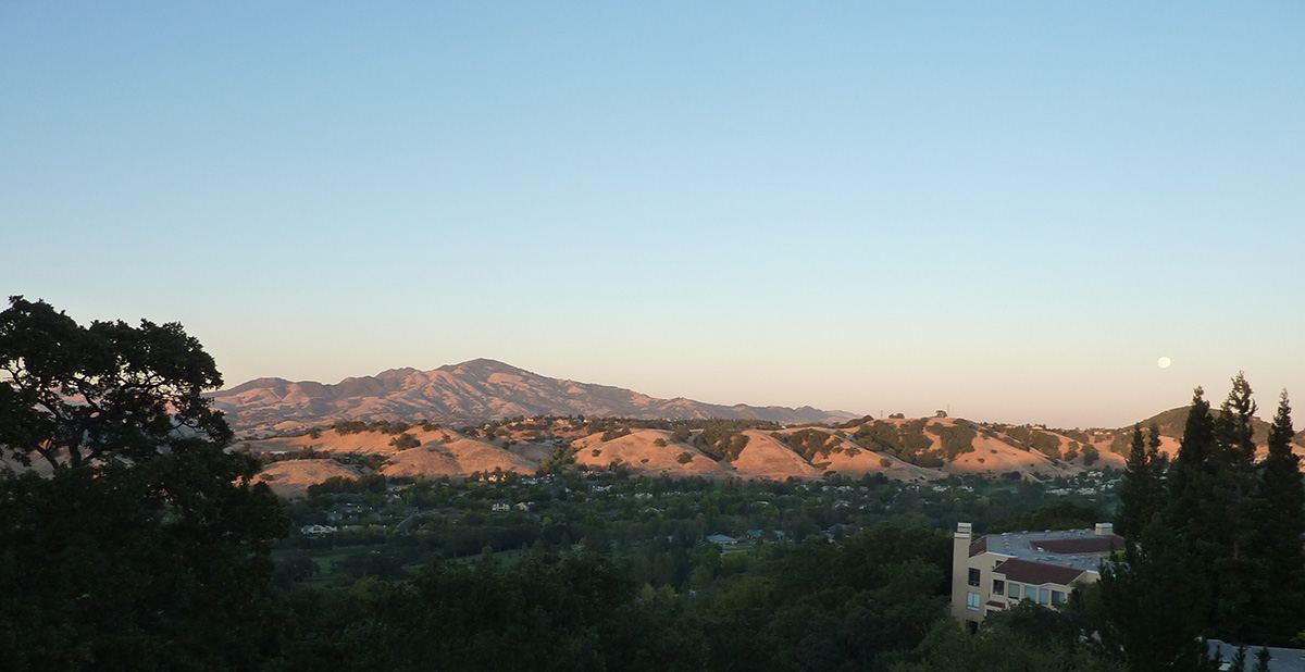 Italian American Club of Rossmoor, Walnut Creek, California - Rossmoor panorama
